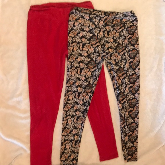 Pants - LuLaRoe Leggings Set of 2